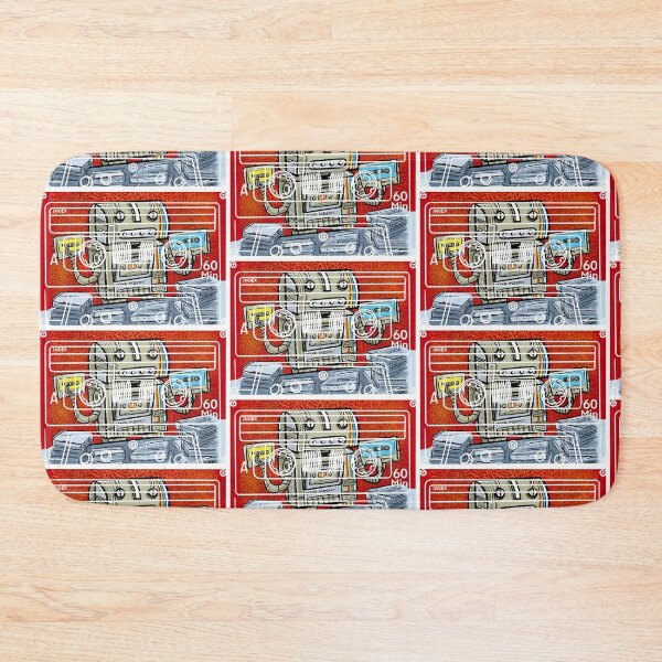 Item preview,  Pop-art tape cassette Robot cassette tape player designed and sold by Gammaraybots.