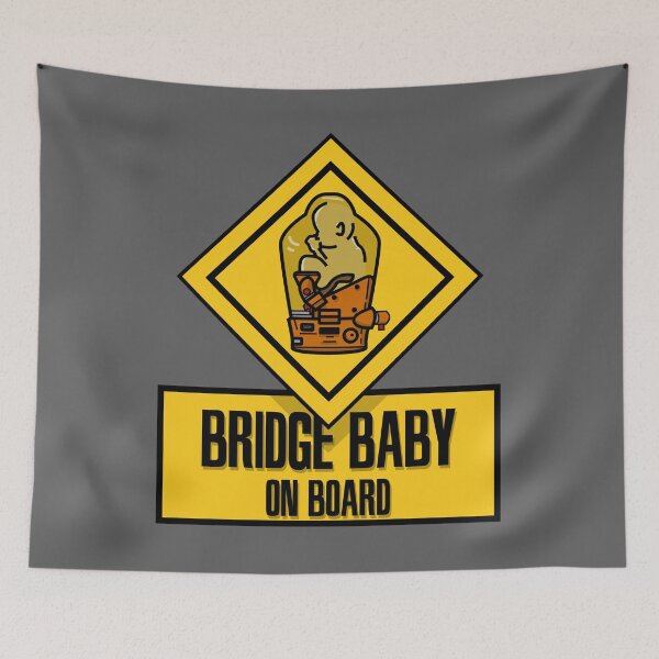 Item preview, Bridge Baby on Board designed and sold by DigitalCleo.