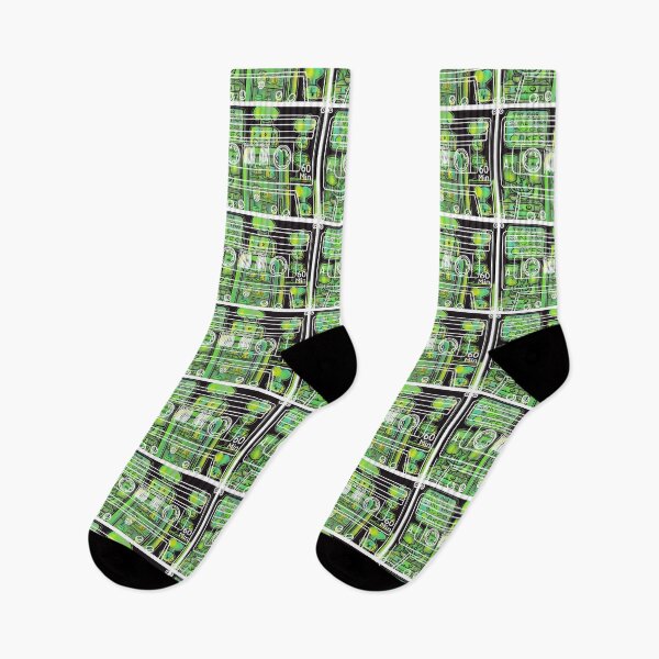 Item preview,  Pop-art tape cassette Robot bakery pies and cakes yay! designed and sold by Gammaraybots.
