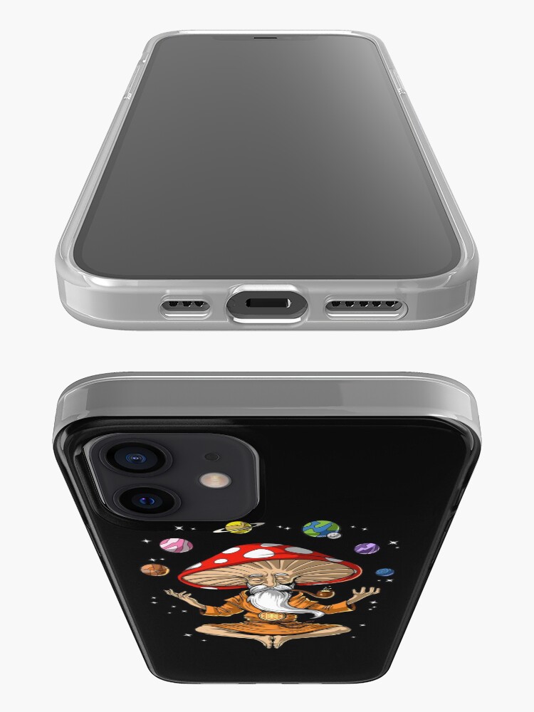 Alternate view of Magic Mushroom Buddha iPhone Case & Cover
