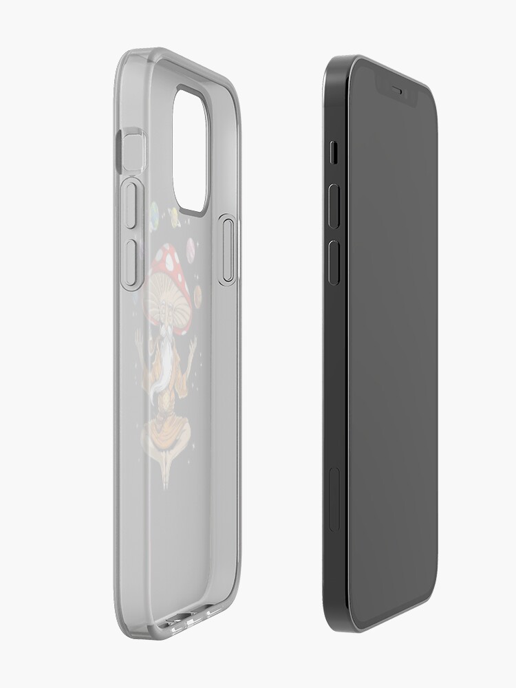 Alternate view of Magic Mushroom Buddha iPhone Case & Cover