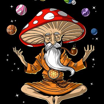 Artwork thumbnail, Magic Mushroom Buddha by underheaven