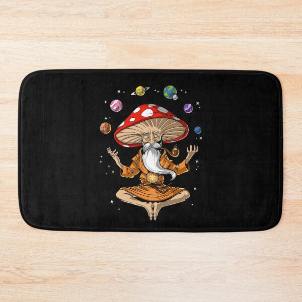 Item preview, Magic Mushroom Buddha designed and sold by underheaven.