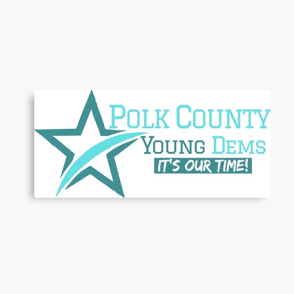 Polk County Young Democrats Canvas Print