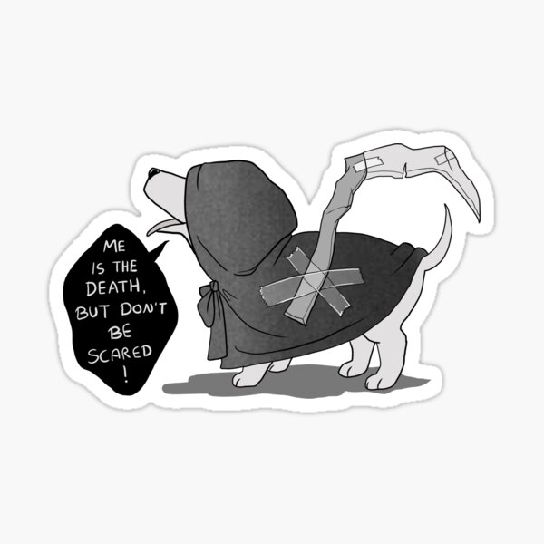 death doggo Sticker