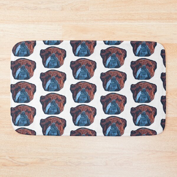 Item preview, Abstract Bulldog face - English Bulldog - geometric Bully dog - Bulldog gifts designed and sold by smooshfaceutd.