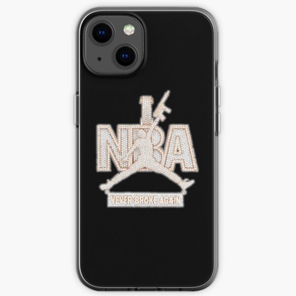 Never Broke Again Youngboy Diamond and Gold Chain iPhone Soft Case