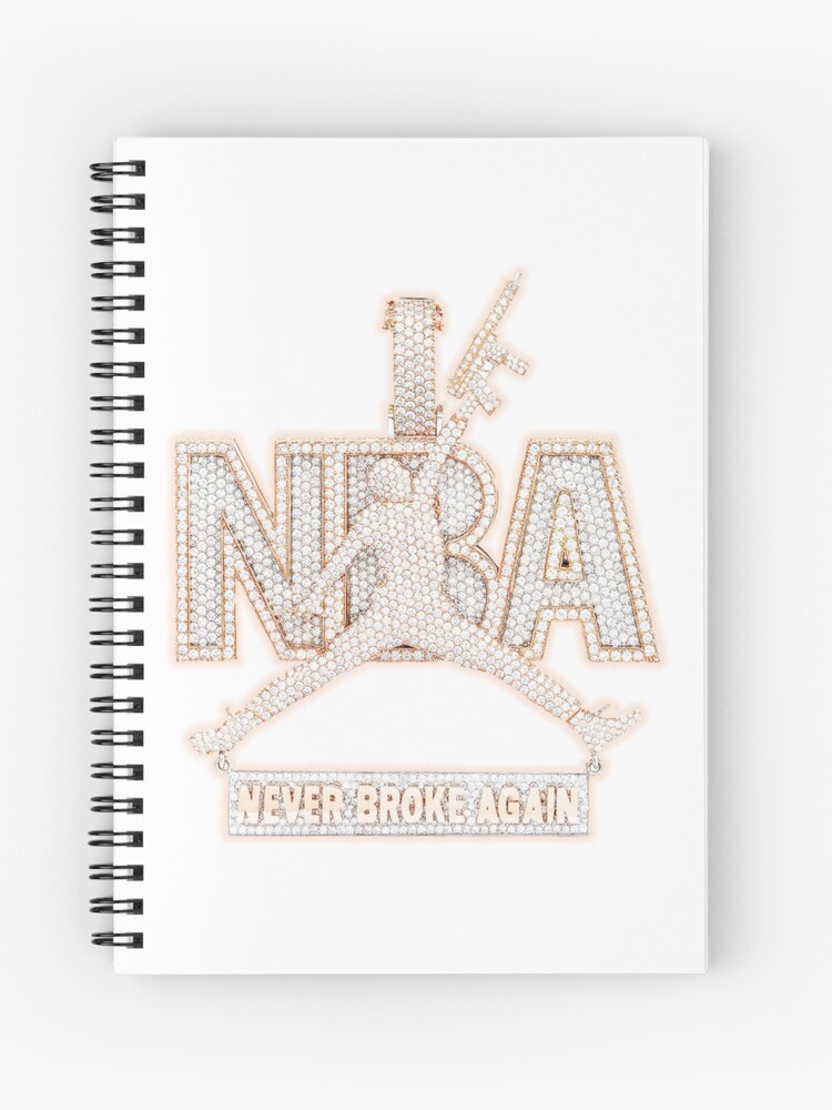 Never Broke Again Youngboy Diamond and Gold Chain Metal Print for