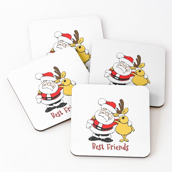 Item preview, Santa and his Reindeer designed and sold by positiveimages.