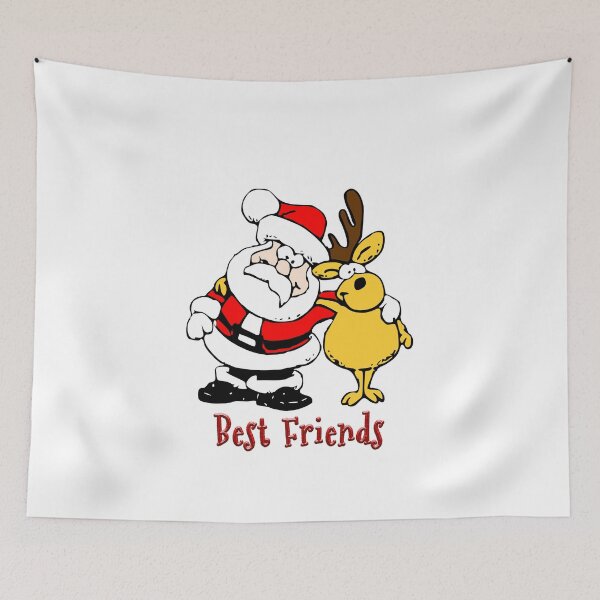 Item preview, Santa and his Reindeer designed and sold by positiveimages.