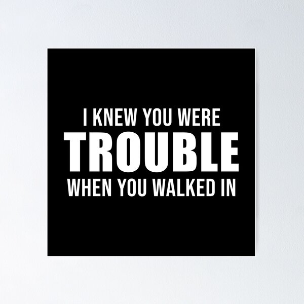 I knew you were trouble poster  Taylor songs, Taylor swift lyrics, Taylor  swift album