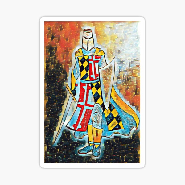 Artikel-Vorschau von Maryland Knight, designt und verkauft von VanGoghGirl.