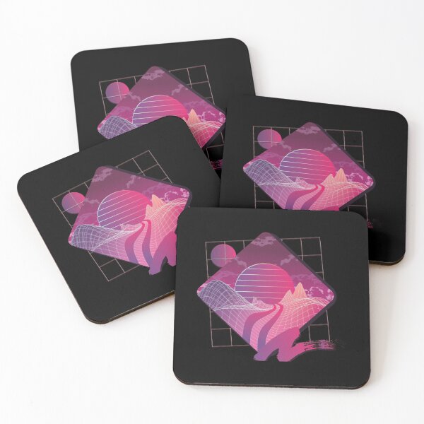 Item preview, retrowave landscape  designed and sold by pirminio.