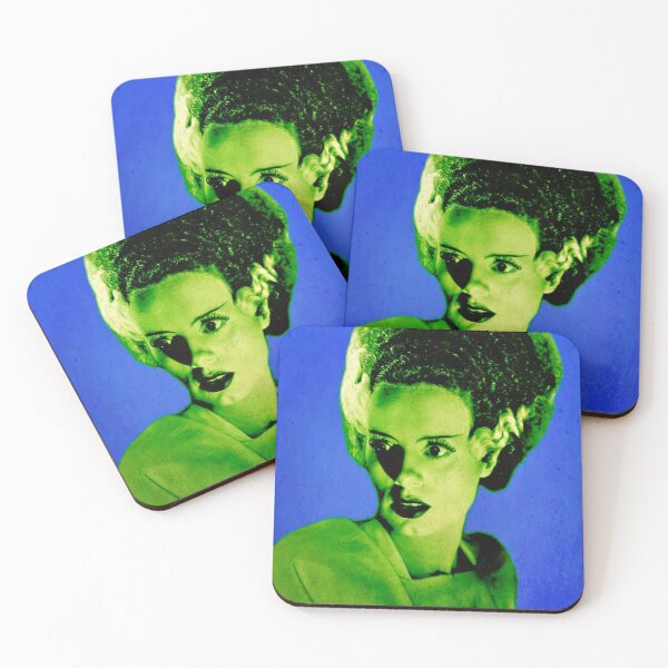 Item preview, Blue and Green Bride of Frankenstein designed and sold by orionlodubyal.