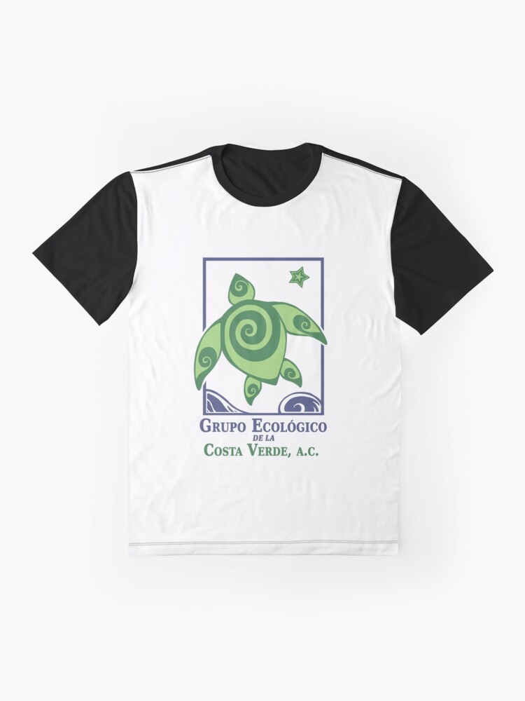 Thumbnail 4 of 5, Graphic T-Shirt, Project Tortuga Shirt 1 designed and sold by Grupo-Eco.