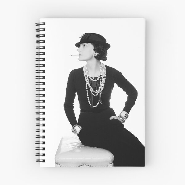 Item preview, Fashion Icon, French Woman with Pearls, Black and White Art designed and sold by modernretro.