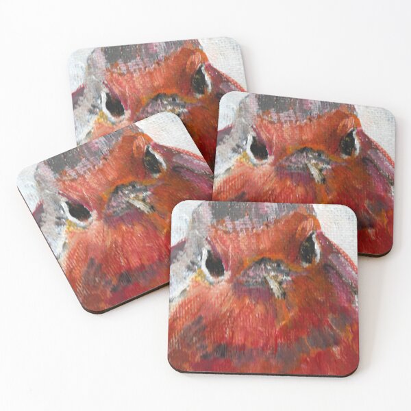 Item preview, Red Robin Redbreast designed and sold by carolineskinnerart.