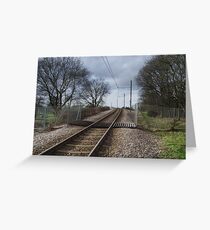 Where's the tram when you want one ? Greeting Card