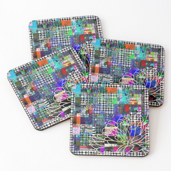Item preview, Bold Glitchy Glam Floral designed and sold by thebrightspotco.
