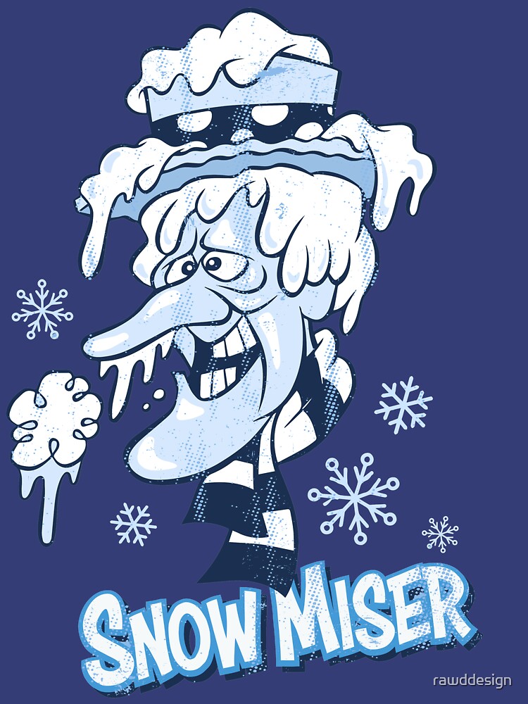 "Snow Miser" Tshirt by rawddesign Redbubble