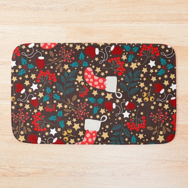 Item preview, Colorful Christmas Pattern designed and sold by space-kitten.
