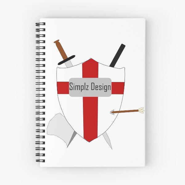 Item preview, Escudo cruzado: mi logotipo designed and sold by Simplz Design.