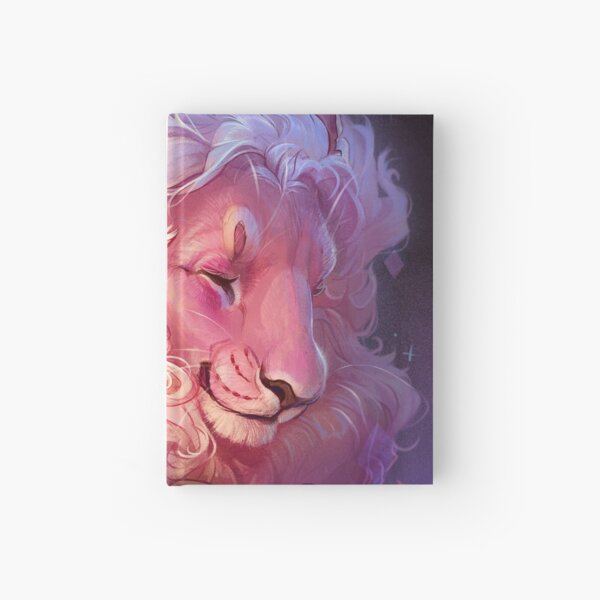 Lion Journal (Right Handed Version) Hardcover Journal