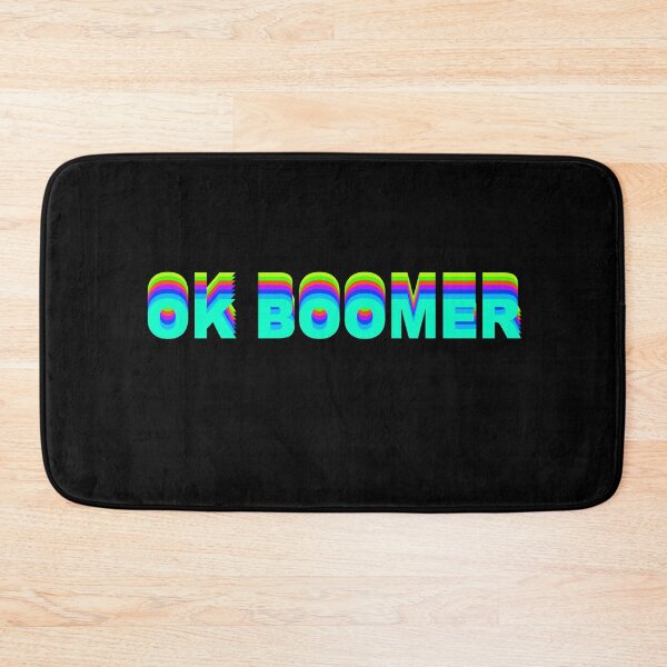 Item preview, Ok Boomer Neon Effect designed and sold by House Sparrow.