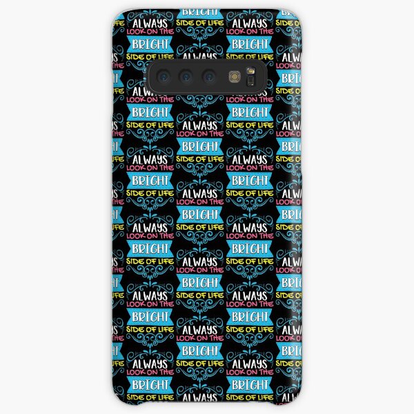 Always Look On The Bright Side Of Life Positivity Tile Pattern Samsung Galaxy Snap Case