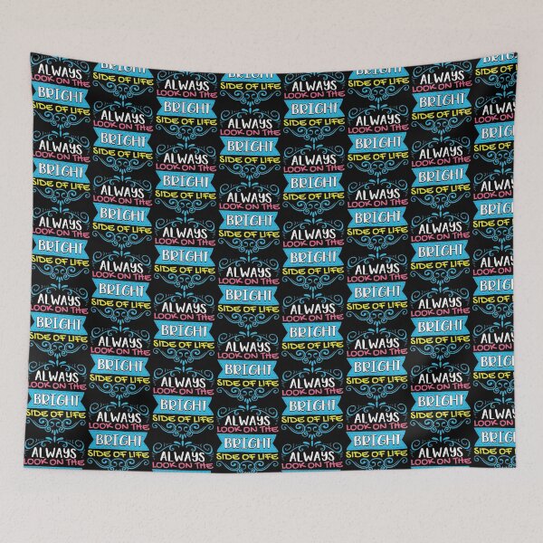 Item preview, Always Look On The Bright Side Of Life Positivity Tile Pattern designed and sold by perfectpresents.