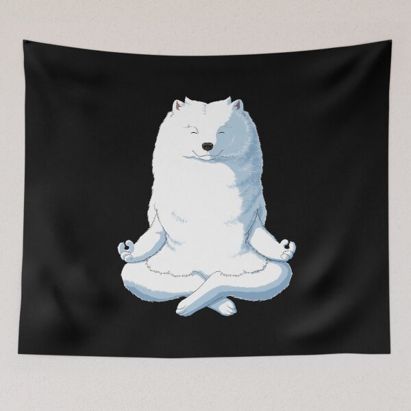 Item preview, Samoyed Yoga designed and sold by alwe-designs.