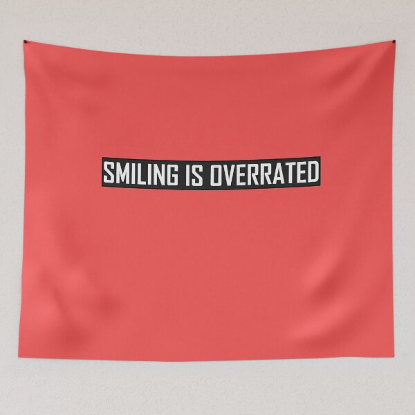 Item preview, Smiling Is Overrated  designed and sold by HiddenStar02.