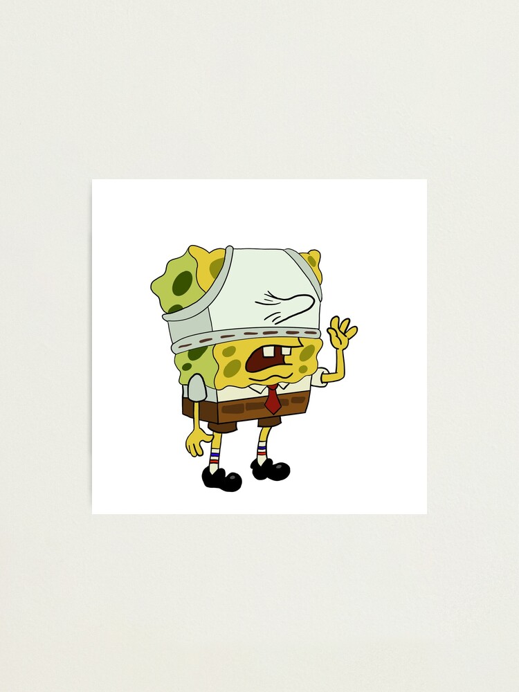 "Spongebob underwear meme" Photographic Print by Eggcelantarts | Redbubble
