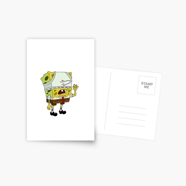 Spongebob underwear meme Art Board Print for Sale by