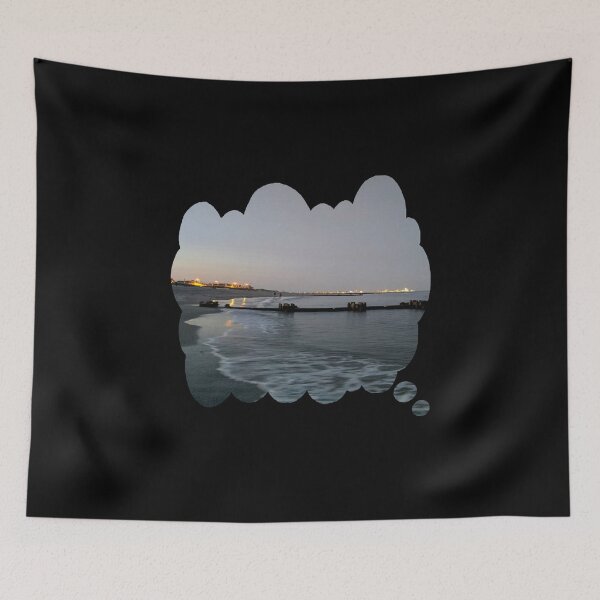 Item preview, Thinking of the Sea, Ocean City designed and sold by AzamiThorn.