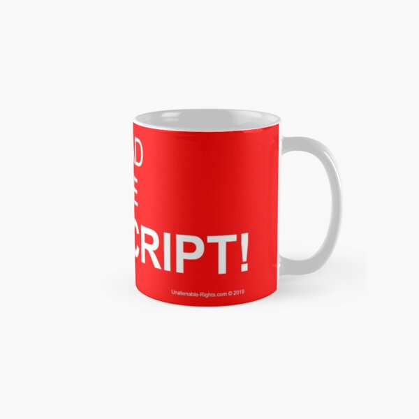 Read The Transcript! Classic Mug
