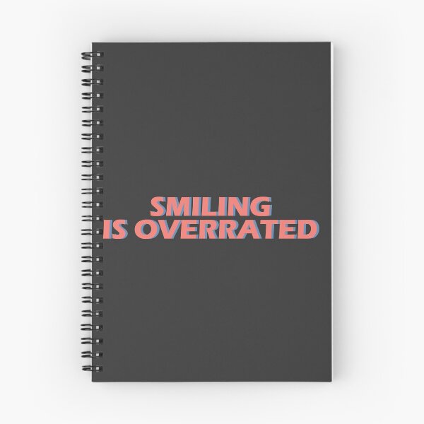 Item preview, Smiling Is Overrated designed and sold by HiddenStar02.