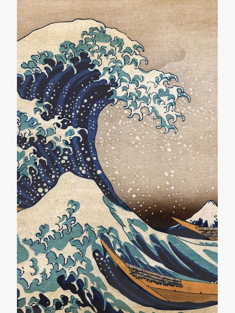 The Great Wave off Kanagawa by VintageArchive