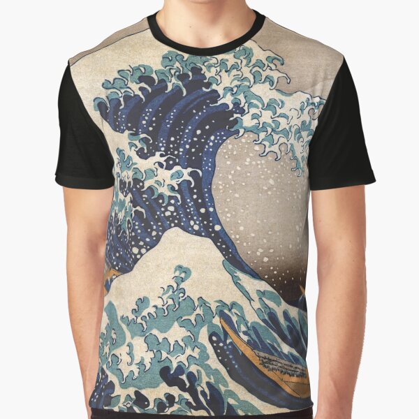 The Great Wave off Kanagawa Graphic T-Shirt