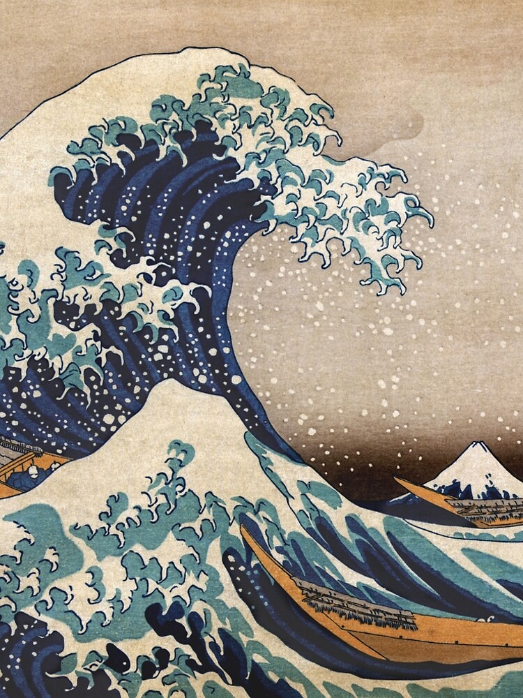 The Great Wave off Kanagawa by VintageArchive