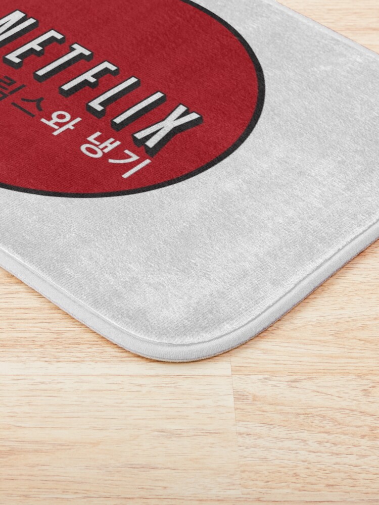 Alternate view of Netflix and Chill South Korea Bath Mat