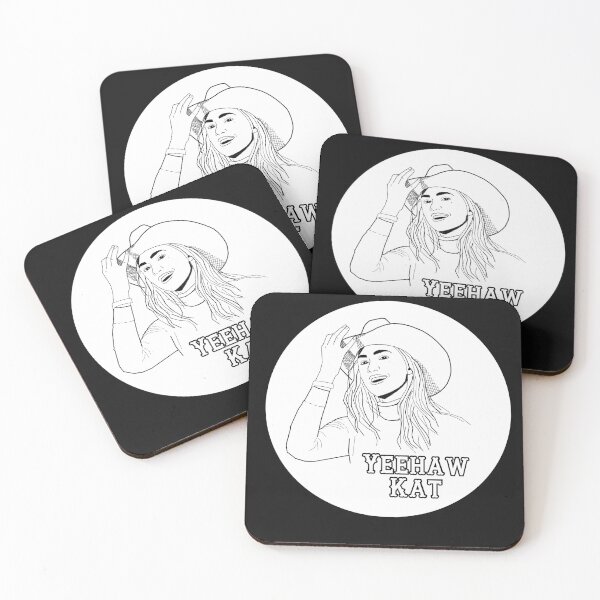 Item preview, Yeehaw Kat - Circle designed and sold by PurgArchSurvey.