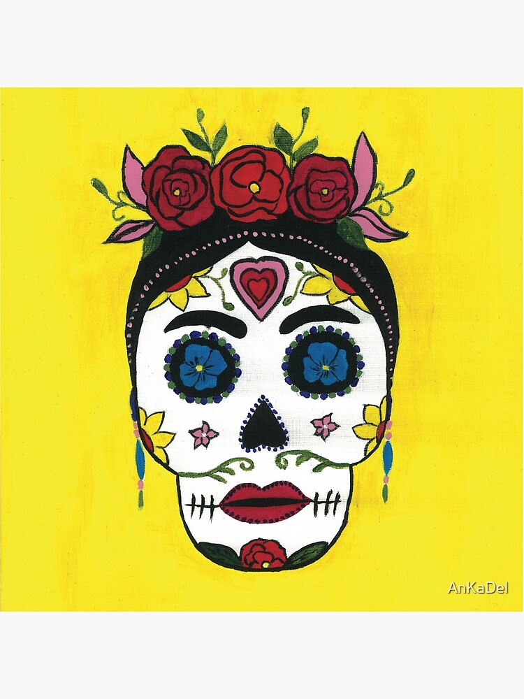 Frida Kahlo portrait Peinture acrylique Frida Kahlo art Grand