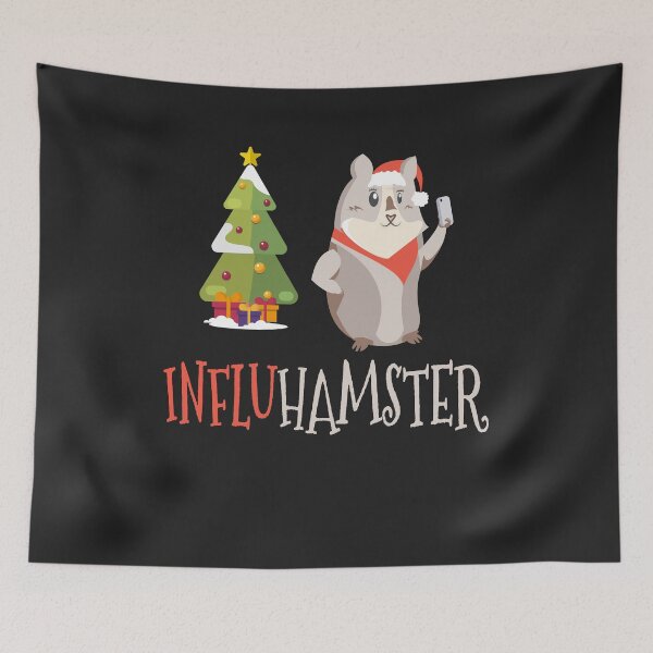 Item preview, Cute Mountain Guinea Pig Hamster Influencer InfluHamster designed and sold by deichmonster.