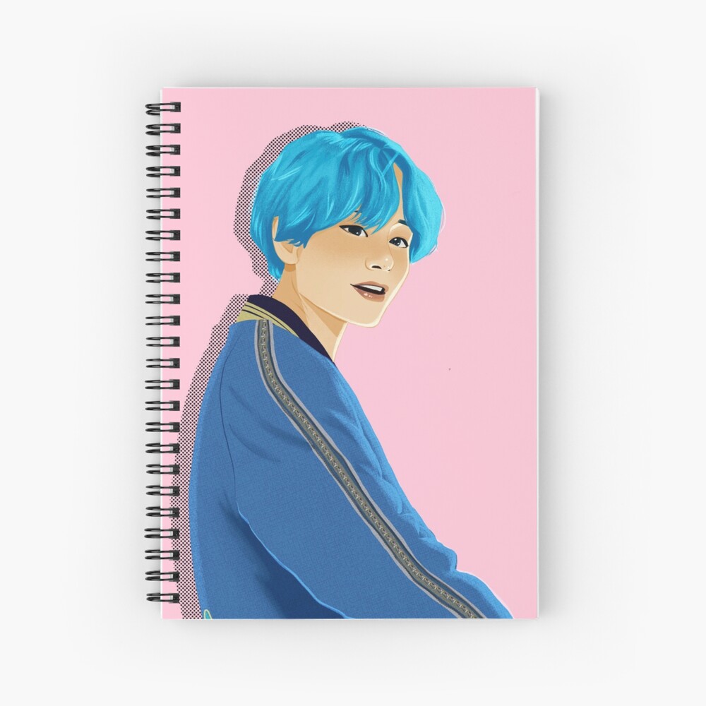 BTS V (Kim Taehyung) colored pencil drawing, BTS fan art Tote Bag