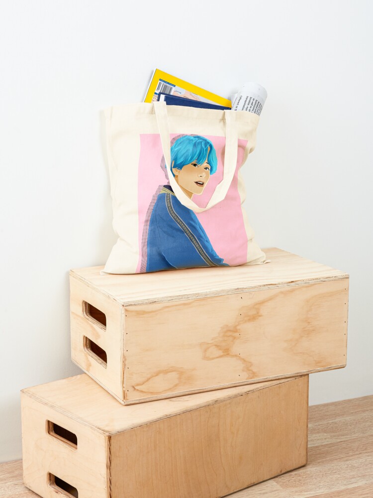 V KIM TAEHYUNG CUTE PASTEL PINK BTS | Tote Bag