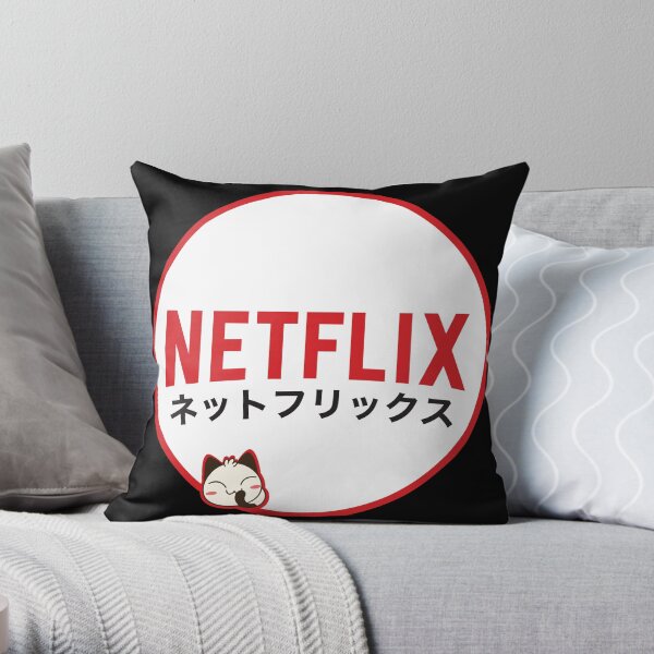 Netflix Japan Throw Pillow