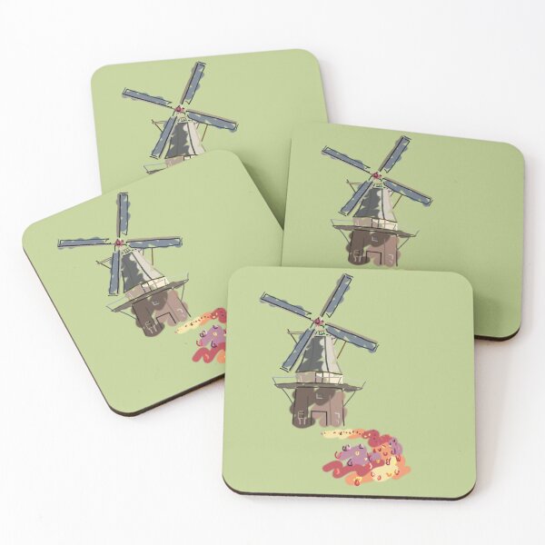 Item preview, Netherlands Windmill & Tulips designed and sold by KileyRae.