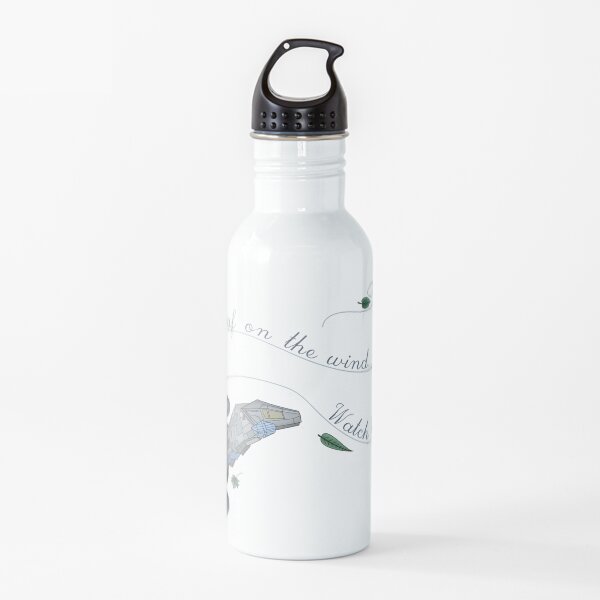 Leaf on the wind Water Bottle