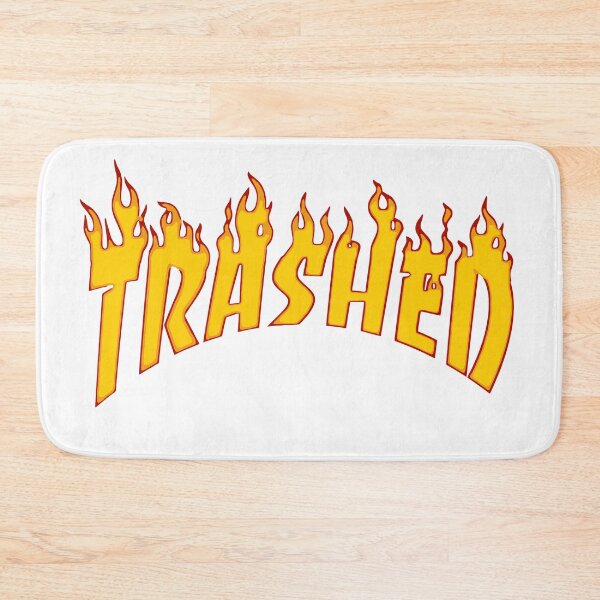 Item preview, Trashed (Thrasher lowcost parody) designed and sold by JCVDuck.